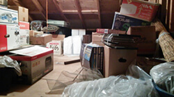 ご家庭の不用品回収 回収前