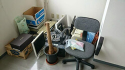 オフィスの不用品回収 回収前